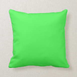 Coussin Kelly Green Bright Spring Neon 2015 Tendance des c