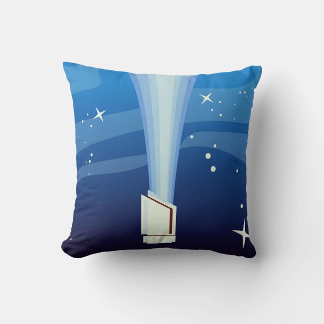 Coussin Kepler - Exploration de l'Univers (Recto)