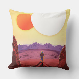 Coussin Kepler Space Voyage Destination Planète Aventure