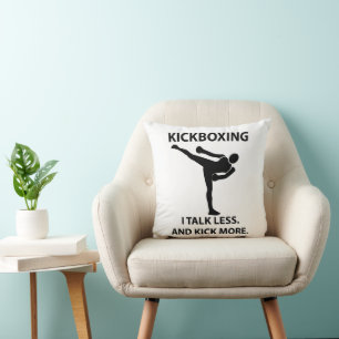 Coussin Kickboxer Boxer Sport Fighter Kickboxing