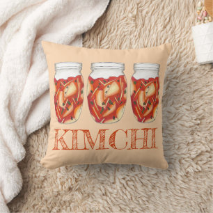 Coussin Kimchi Fermenté Chou Cuisine coréenne