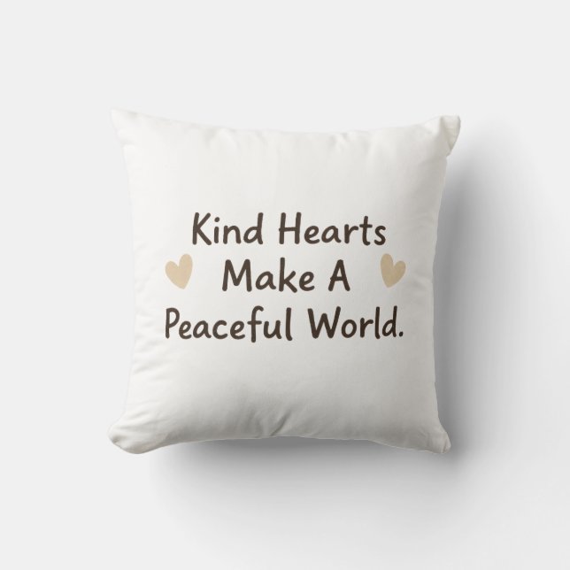 Coussin Kind Hearts (Recto)