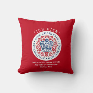 Coussin KING CHARLES III Coronation