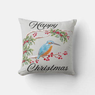 Coussin Kingfisher Christmas