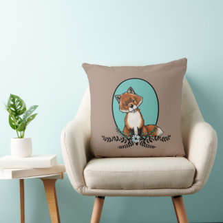 Coussin KiniArt Sweet Fox