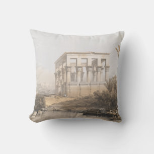 Coussin Kiosque de Trajan, hypaethral Temple à Philae Egyp