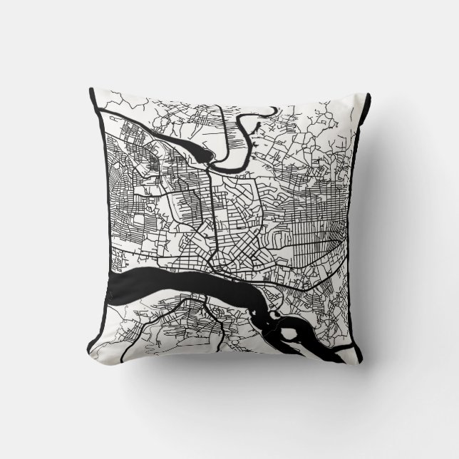 Coussin Kisangani République démocratique du Congo Ville  (Recto)