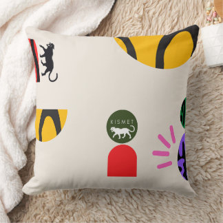 Coussin Kismet abstrait