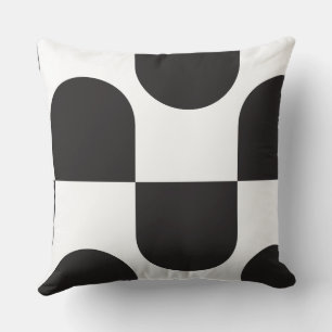 Coussin Kismet noir & blanc