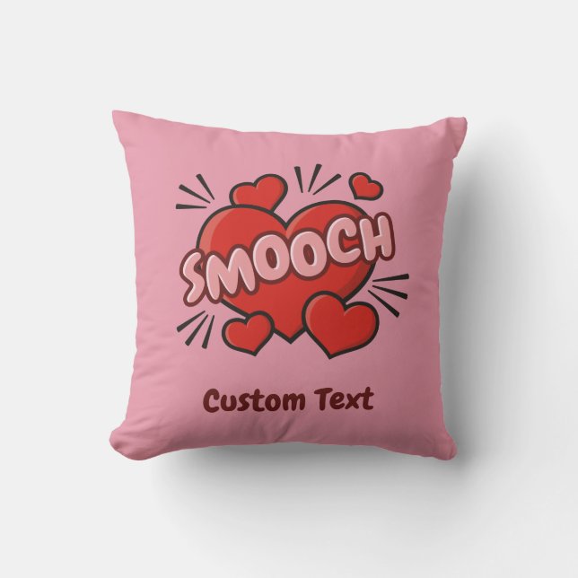 Coussin Kissing Comic Sound Effect (Recto)