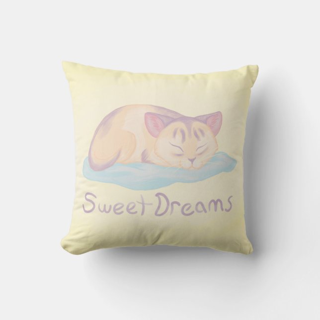 Coussin Kitten de rêve (Recto)