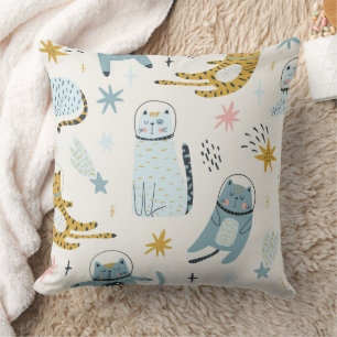 Coussin Kitty Motif sans couleur