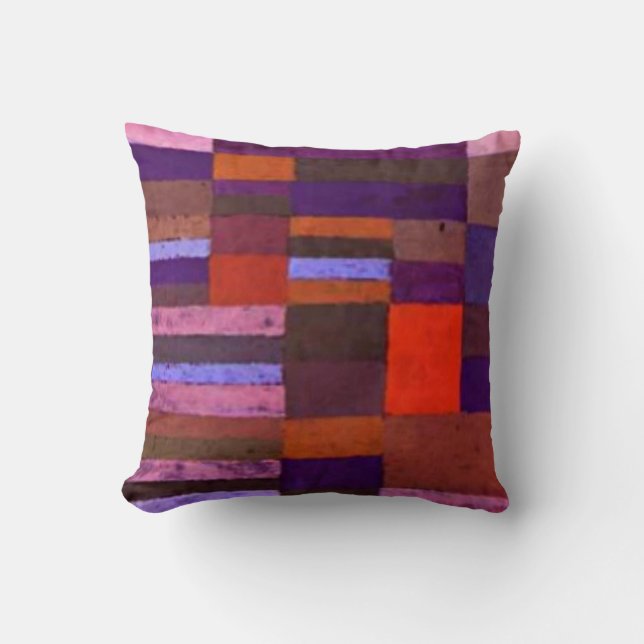 Coussin Klee - Altimétrie personnalisée (Recto)
