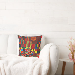 Coussin Klee - Château et Soleil