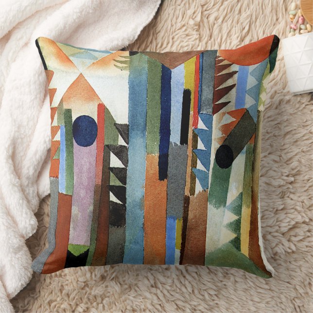 Coussin Klee - Der Wald der aus... (Couverture)