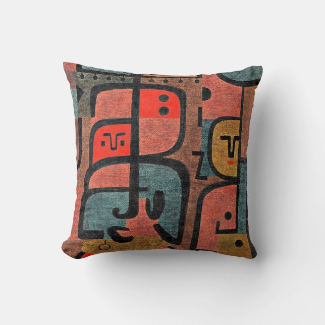 Coussin Klee - Exotique (Recto)