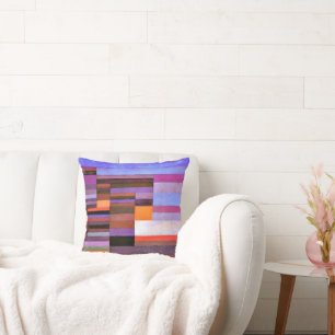 Coussin Klee - Le feu en soirée