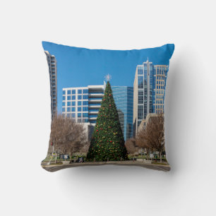 Coussin Klyde Warren Dallas Noël