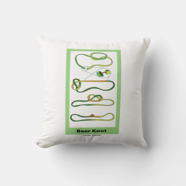 Coussin Knot Bière (Instructions) (Recto)