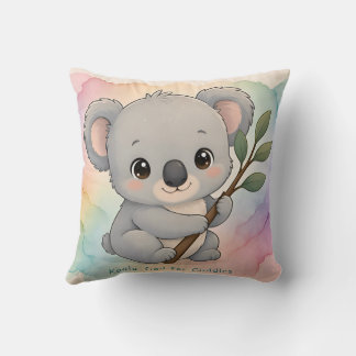 Coussin ~ KOALA ~ Feuilles de Liquidambar ~