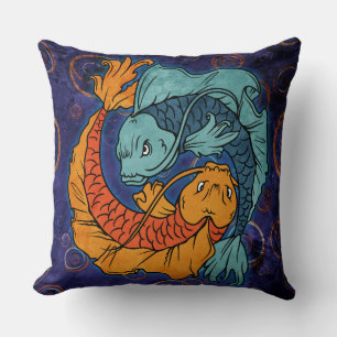 Coussin Koi Fish
