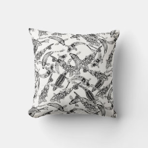 Coussin koi mono chanceux