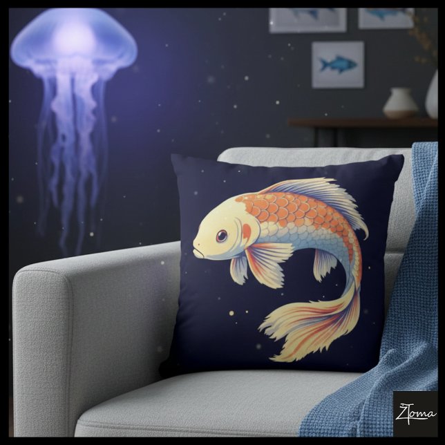 Coussin Koi Serenity (Créateur téléchargé)