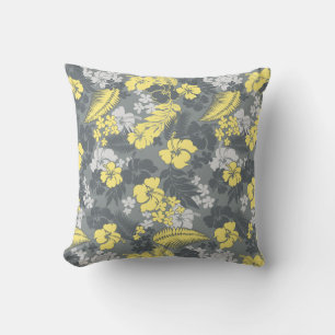 Coussin Kona Bay Hibiscus Hawaïen