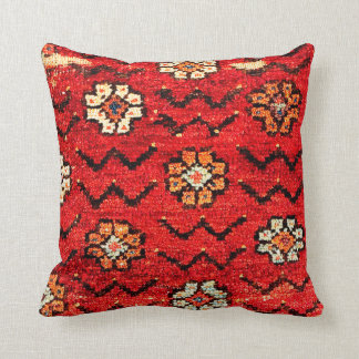 Coussin Konya Anatolian 18ème siècle Fragment de tapis Imp