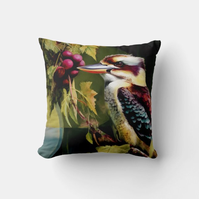 Coussin Kookaburra  (Recto)