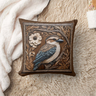 Coussin Kookaburra Serenade : Un hommage à imprimer en boi