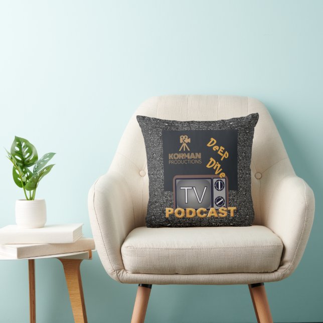 Coussin Korman Productions Deep Dive TV Podcast (Chaise)