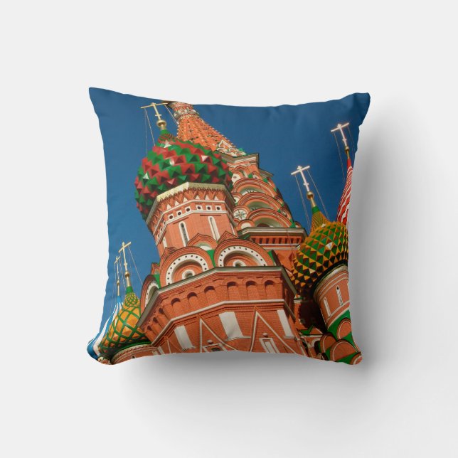 Coussin Kremlin, béni par Vassiliy| Moscou, Russie (Recto)