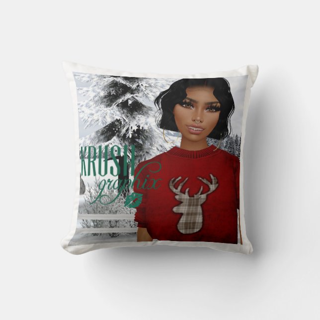 Coussin Krush Graphix par Ahsek Novel Pillow 3 (Recto)