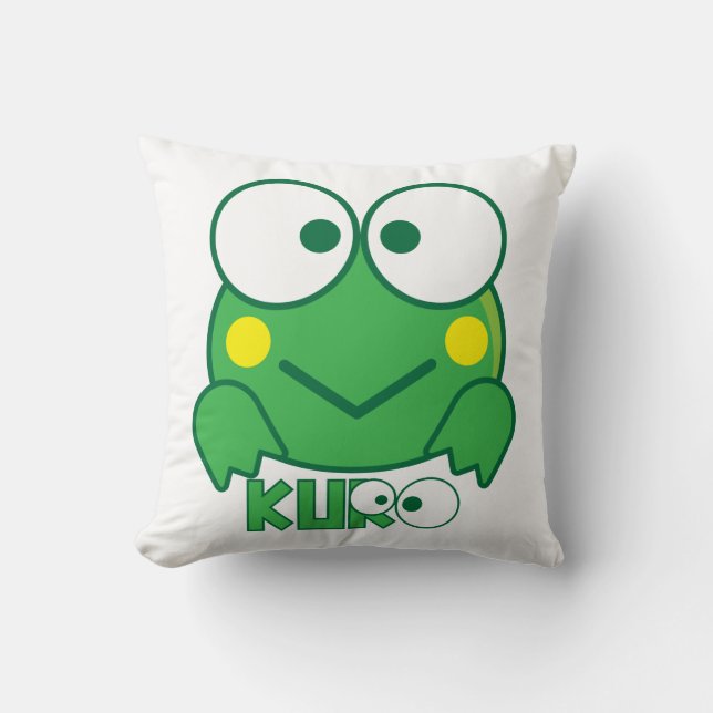 Coussin KURO La Grenouille (Recto)
