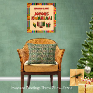 Coussin Kwanzaa