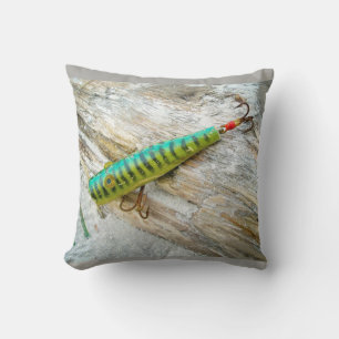 Coussin L Cooper Goo Goo Eyes Antique Pêche Lure