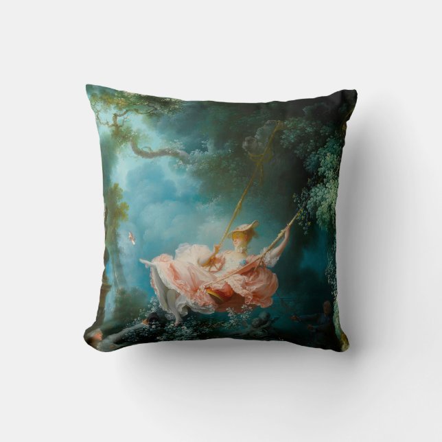 Coussin La Balançoire Fragonard (Recto)