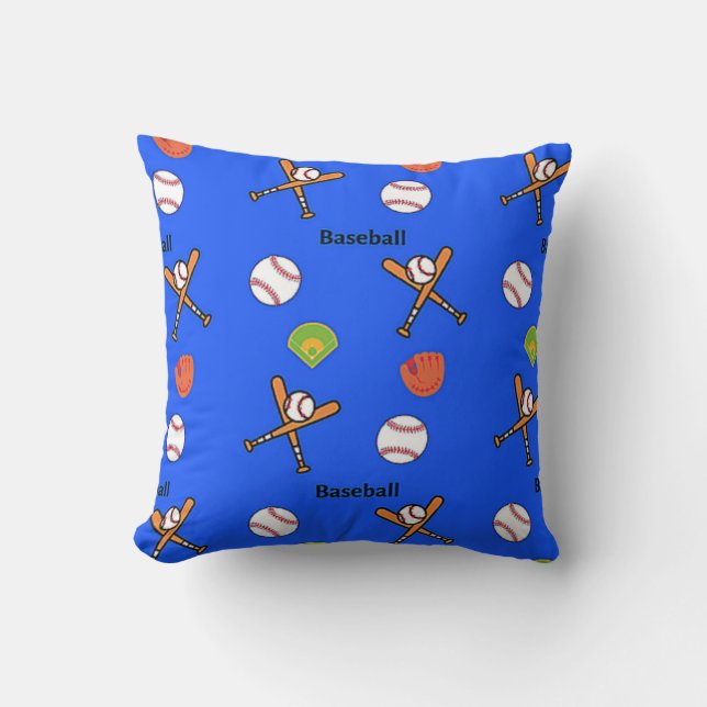 Coussin La balle de base-ball (Recto)
