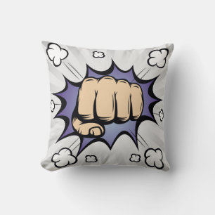 Coussin La bande dessinée pop art bulle design. illustrati