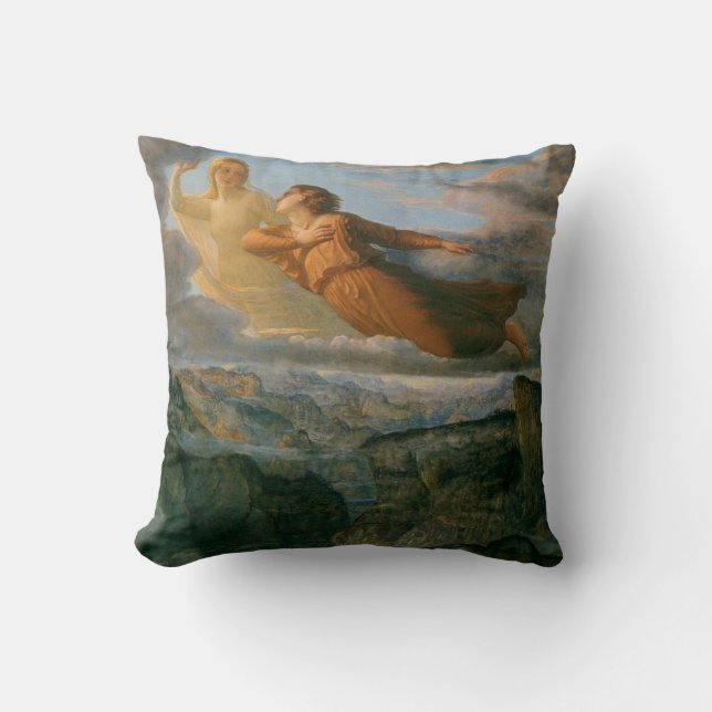 Coussin La beauté est notre amour pour Dieu (Recto)