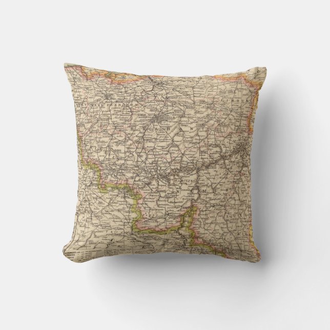 Coussin La Belgique, Luxembourg (Recto)