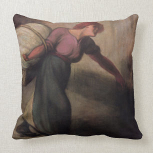 Coussin La blanchisseuse, 1894 (huile sur la toile)