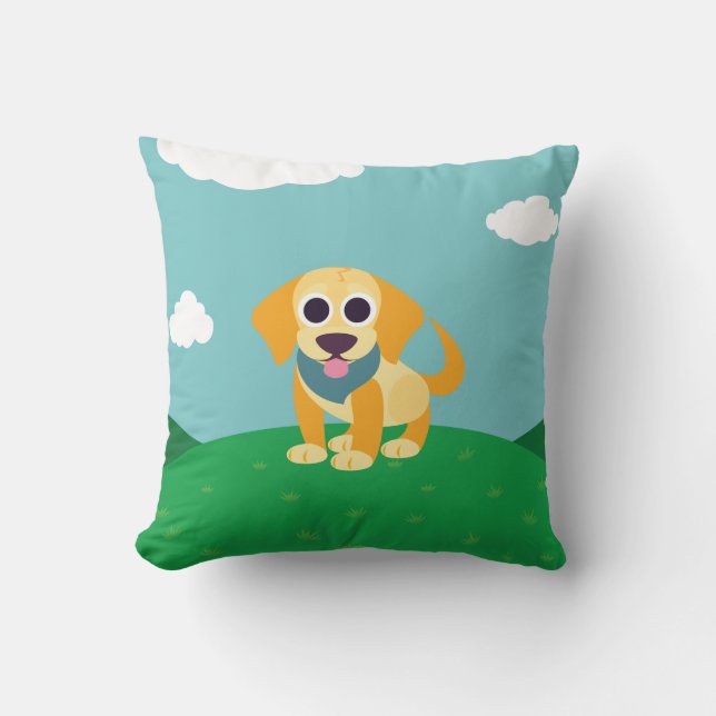 Coussin La BO le chien (Recto)