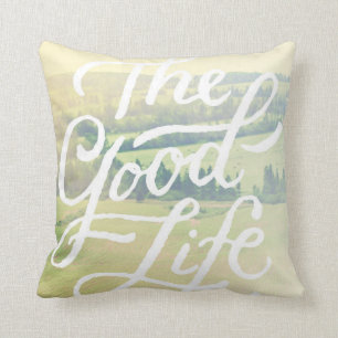 Coussin La bonne vie 2