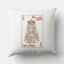 La carte à jouer Reine Cadeau romantique