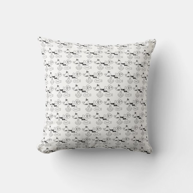 Coussin La chambre des enfants de la mer  (Recto)