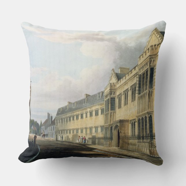 Coussin La Chambre du premier maître, école de herse, de (Recto)