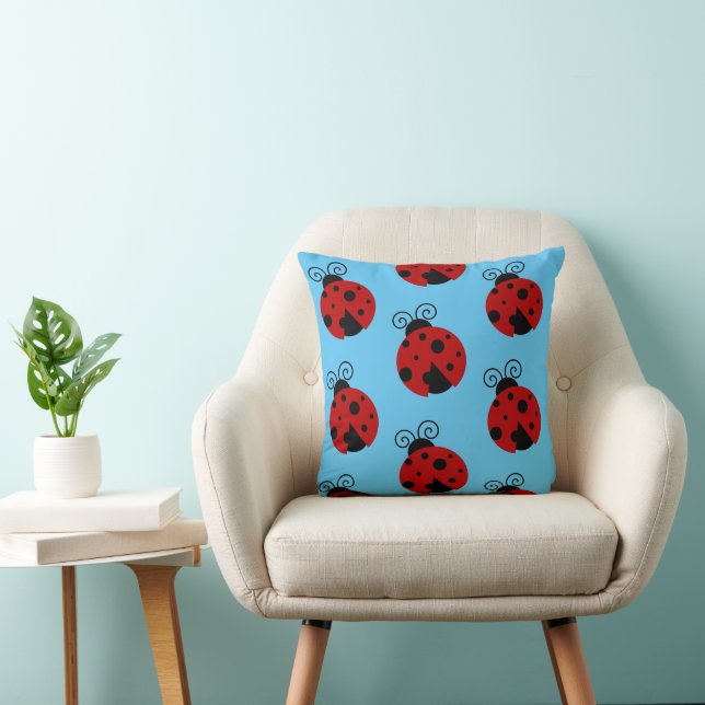 Coussin La chance est un joli dessin de Ladybug (Chaise)