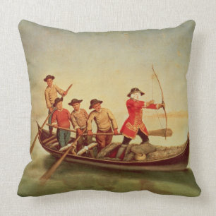 Coussin La chasse à canard